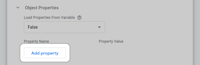 GTM Meta Pixel Event Add Property
