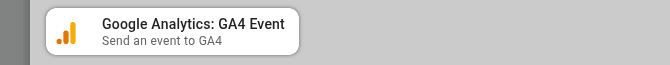 GTM select Google Analytics: GA4 Event tag