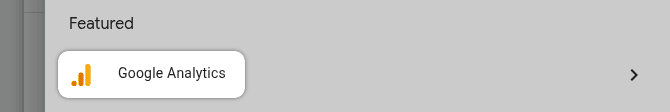 GTM select Google Analytics tag