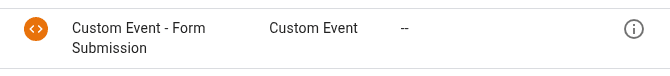 GTM Custom Event Name