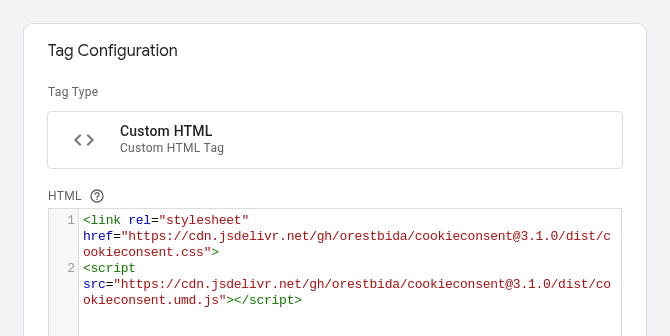 Include the Consent Banner Plugin Assets